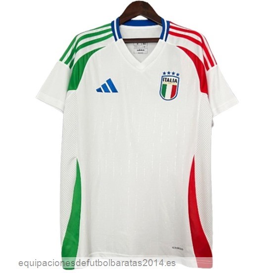 Nuevo Tailandia 2ª Camiseta Italia 2024 Blanco Baratas